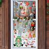 Reusable Christmas Window Clings Glass Door Sticker Gnomes Dwarf Faceless Stickers Set Double Sided