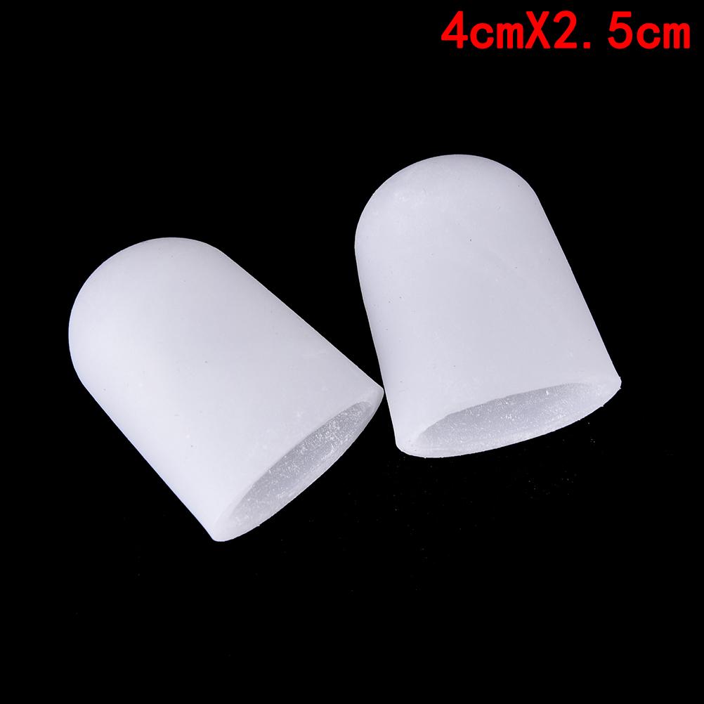 2Pcs Silicone Gel Tube Bandage Finger & Toe Protectors Foot Feet Pain Relief Guard for Feet Care insoles Feet Care Tool