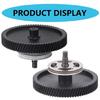 High Strength Extruder Gear Hardened Steel Upgrade Assembly Extruder Gear Replacement for H2D 3D Printer Accessories