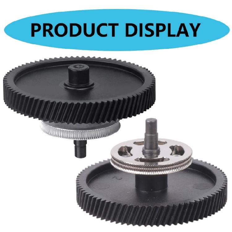 High Strength Extruder Gear Hardened Steel Upgrade Assembly Extruder Gear Replacement for H2D 3D Printer Accessories
