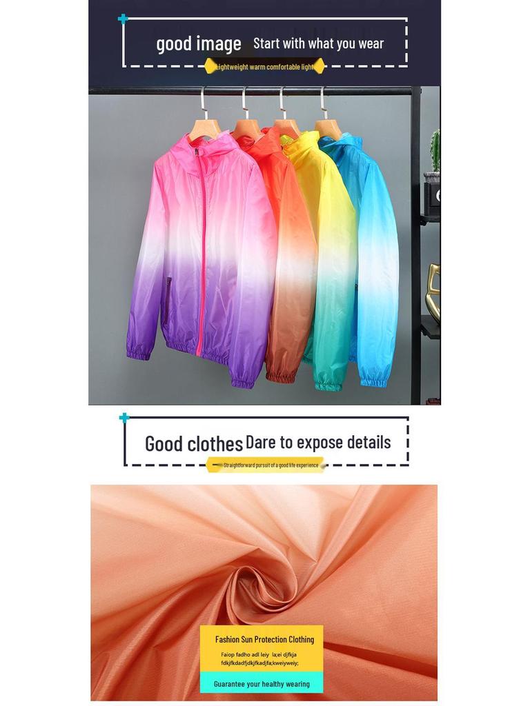 Unisex Quick-Dry Sun Protection Jacket for Outdoor & Fishing, Plus Size, Long Sleeve
