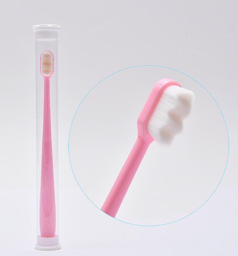 Ultra-Soft Nano Bristle Toothbrush for Adults & Pregnant Women - Gentle Gum Care & Effective Cleaning