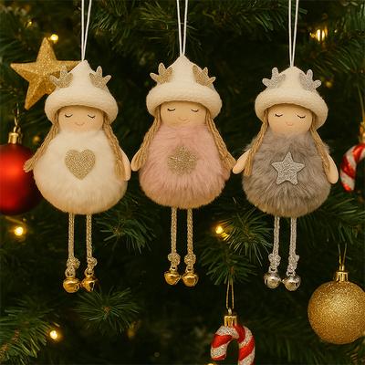 Christmas Decorations Hanging Ornament Angel Pendants Christmas Tree Decoration New Year Gift Home Yard Decoration Party Favors