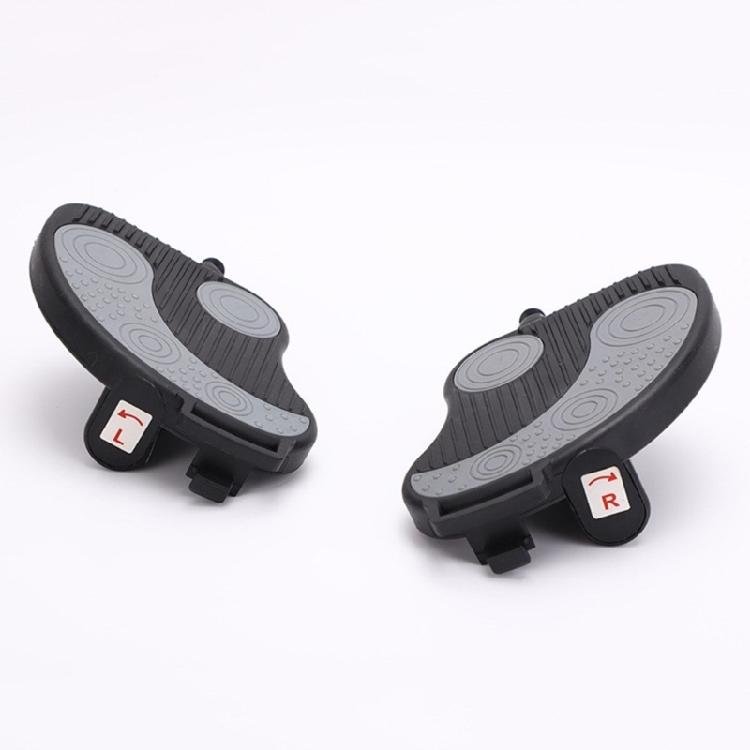 Elliptical Trainer Foot Pedals Exercise Bike Pedal with Strap Leg Training Fitness Device Footboard Easy to Install