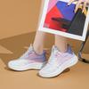 Women's Gradient Knit Sneakers Spring Lightweight Platform Athletic Shoes for Students,Breathable Casual Running Shoes