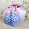 Future Heroes Unite Portable Automatic Umbrella Compact 8-Rib weight Foldable Design for Women/Men Stylish Accessory
