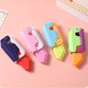 Relieves Stress Fidget Toys Eraser High Elasticity Carrot Eraser Pencil Wiping Eraser  Office