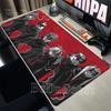Uchiha Itachi Akatsuki Naruto Hochauflösender Bedruckter Mauspade, Gaming Büro Zubehör, Computer Tastatur Schreibtischmatte, Randversiegelt, XXL Mauspade