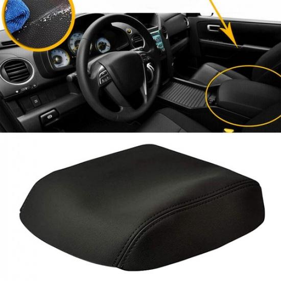 1X Кожаная черная крышка подлокотника консоли для Honda Pilot 2009-2015 гг. Запасные части для автомобиля