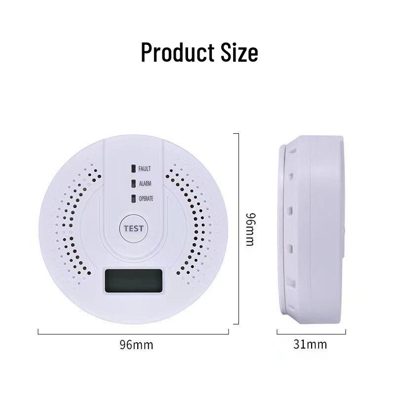 Carbon Monoxide Detector Alarm for Home Safety