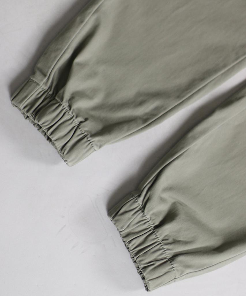 Haipeodenim Light Olive Drop Crotch Jogger
