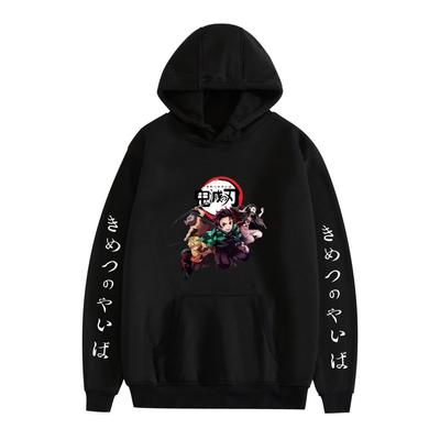 Demon Slayer Anime Hoodies Plus Size Hoodie for Men Hoodies Unisex Printed Pullover Streetwear Men's Hoodie