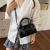 Niche pillow bag new women's bag texture handbag oblique span bag versatile single shoulder underarm bag women