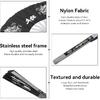 Chinese Kung Fu Tai Chi Fan Martial Arts Dance Folding Fan Stainless Steel Written Kung Fu Fan