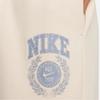 Nike Sportswear Club Fleece Letter Print Jogger Pants Women Bottoms Ivory HF4505-126