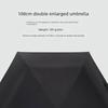Carbon Fiber Umbrella, Light Luxury Carbon Fiber Frame, Large Size, Ultra-Light Sun Protection Umbrella, Dual-Use for Sun and Rain, Black Coating