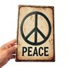 Metal Gnome with Bee Sign 2D Flat Garden Decor Outdoor Wall Art 20x30 cm