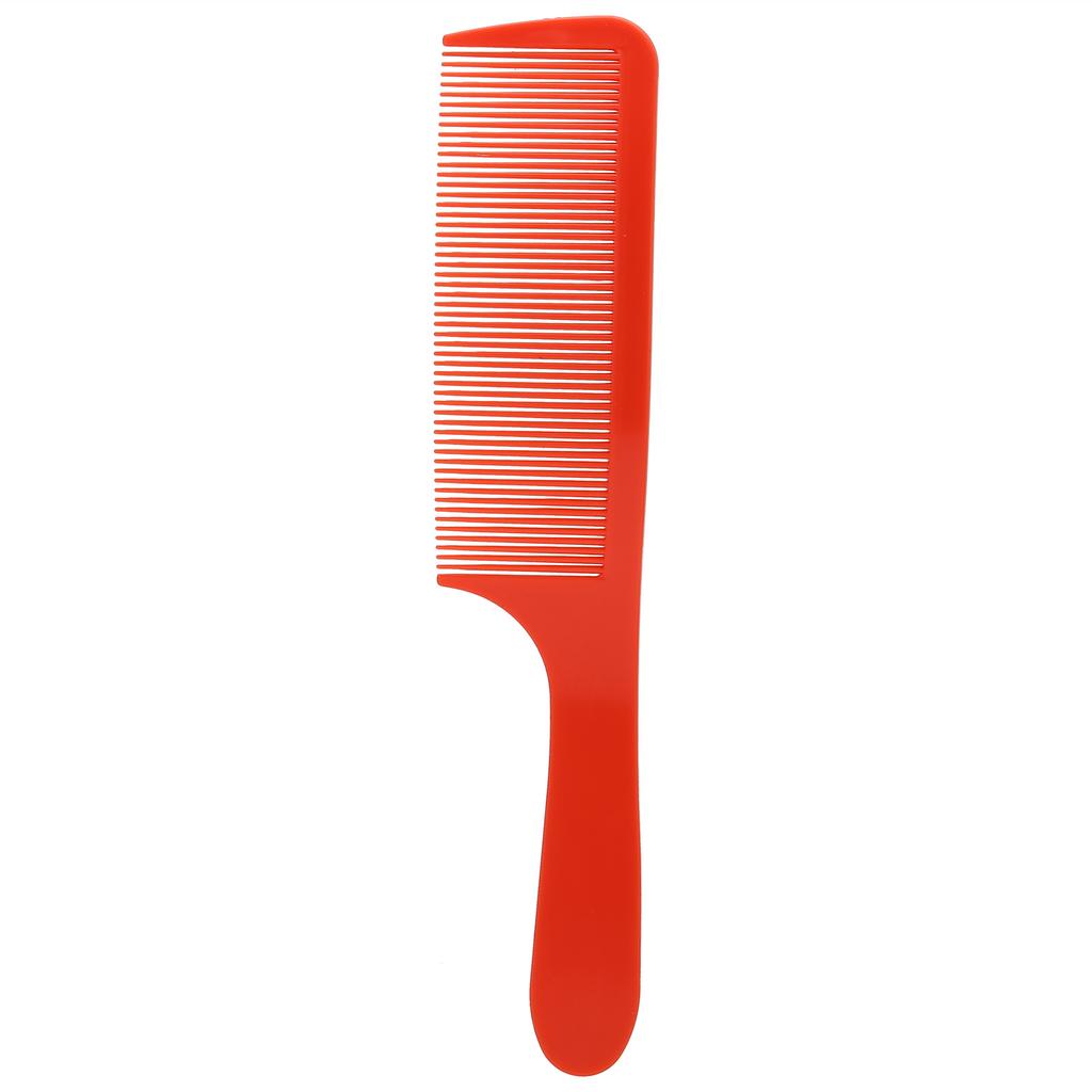 Comb Hair Plastic Curved Detangling Haircutting Combs Fine Teeth for Salon Household Barber