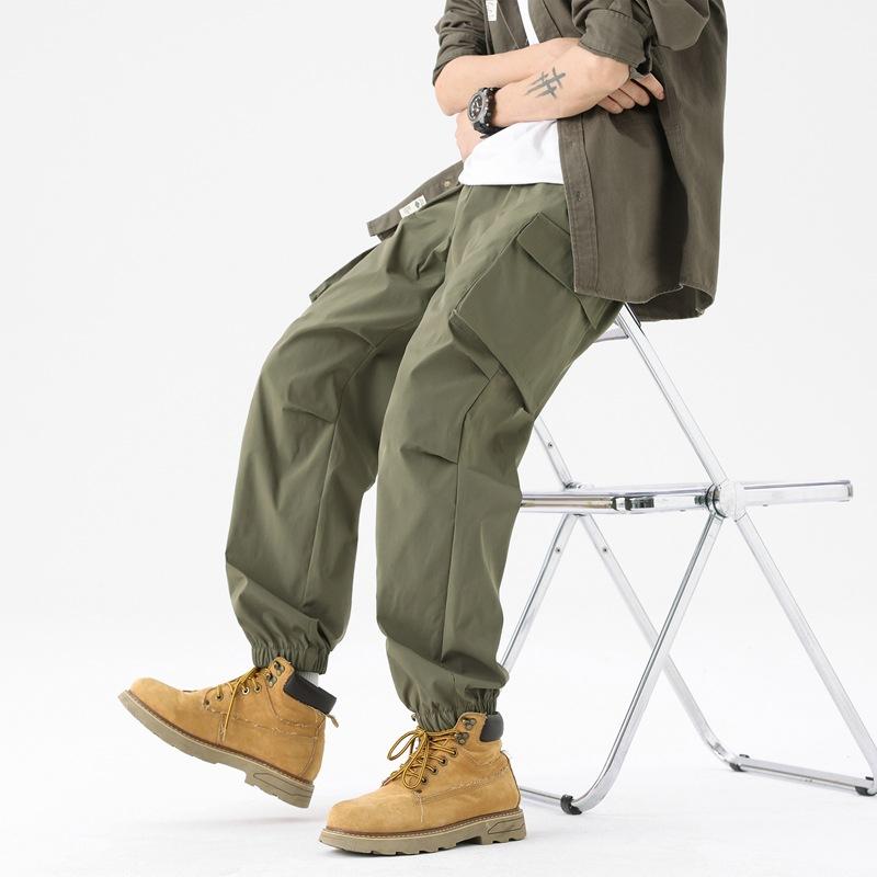 Charge Pants Men's Spring and Autumn Thickened Outdoor Mountaineering Pants Men's Waterproof, Windproof and Cold-proof Tooling Pants