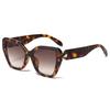Retro 2025 Classic Vintage Square Sunglasses Women Cat Eye Sun Glasses Women Men Retro Leopard Luxury Sun Glasses UV400