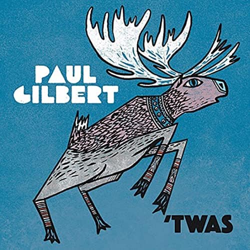 

CD PAUL GILBERT - Twas SICX172PROMO Sony Records In 2021 Japan ObiRock Used