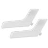Pair Interior Door Handle Repair Left Right Silver Fit for Mercedes Benz C Class 0916