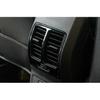For Ford Escape Kuga 2013-2019 Black Steel Rear AC Air Outlet Vent Cover Trim