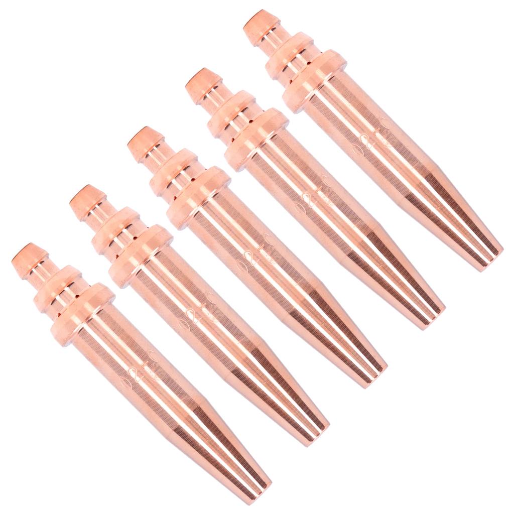 5PCS Isobaric Cutting Tips Acetylene Torch Nozzle Replacement Gas Welding Consumables G02?0