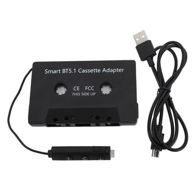 DC5V Bluetooth Cassette Adapter BT5.1 Universal Wireless Cassette Tape To Aux Adapter for Cars