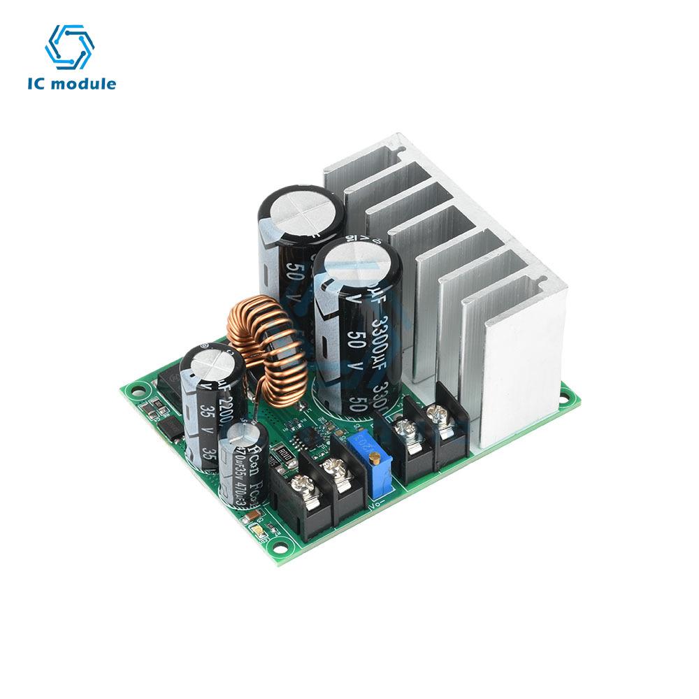 AC5-25V/DC8-38V Input To DC3.3-32V Output High Current AC-DC Buck Power Module DC-DC Adjustable Voltage Regulator Power Module