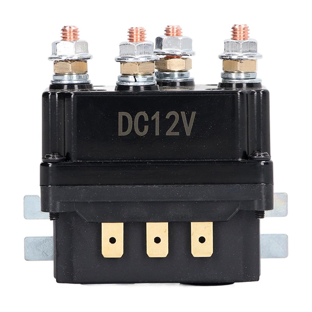 Elektrisches Windenrelais, 250 A, Messingspule, stabile Leistung, Winden-Magnetrelais-Schütz für ATV, 12 V