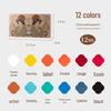 Rubens Han Series Traditional Chinese Painting Pigments Set - 24 or 12 Solid Colors for Beginners