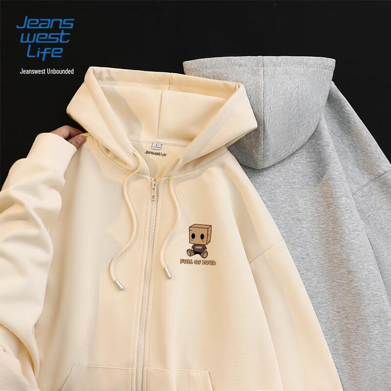 Мужской кардиган-куртка с капюшоном JEANSWEST LIFE L