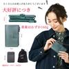 Bifold Genuine Short Wallet with Coin 18 Card Bill Large Double Button and Double Zipper Perfect for or as a Gift [F.ZH] Women's Wallet, Leather,