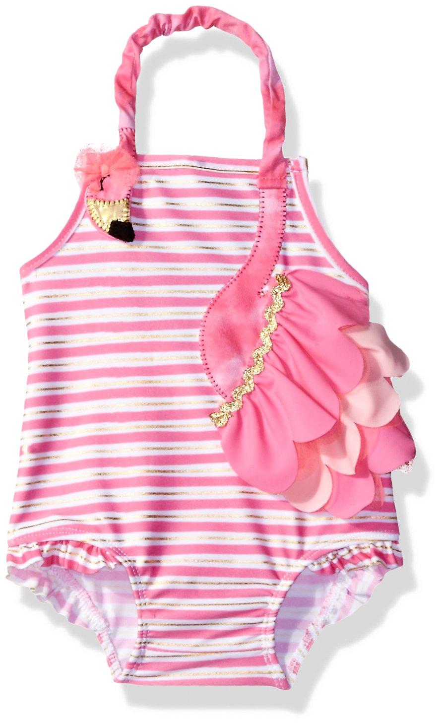 

Mad Pie Flamingo Baby One Piece for Months [Shelly Mimi] Swimsuit, Pink, 9-12 розовый