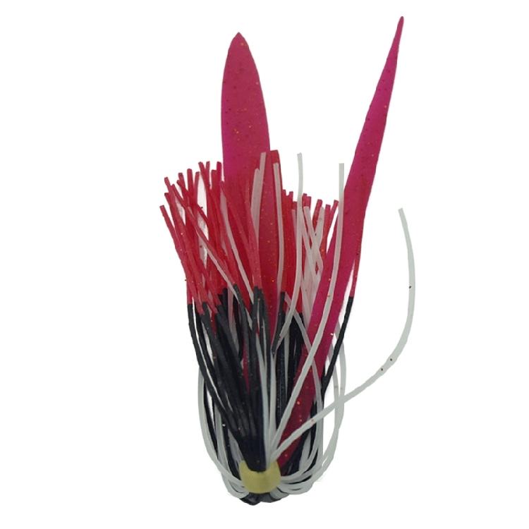 10 Pièces Élastiques Jupes Parapluie Silicone Spinnerbait Skirts Remplacement Jupes de Pêche Accessoires de Pêche d'Extérieur