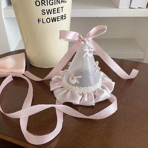 Ribbon Top Hat Princess Super Fairy Birthday Hat Hairpin Headgear Atmosphere Bow Birthday Hair Accessories Hat Hairpin
