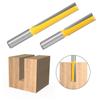 1/2" Shank Long Cleaning Bottom Engraving Bit Solid Carbide Router Bit Woodworking Tools CNC Milling Cutter Endmill