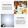 LED Camping Light  Mini Hanging Tent Lamp Portable Camping  Lamp Rechargeable Tent Light with Hook 5 Modes for Hiking Fishing
