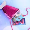 Mermaid Glitter Coin Purse - Children's Crossbody Bag & Women's Shoulder Bag