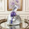 Small Item Pouch Tassel Knot Wrist Bag Storage Bags Flower Pendant New Chinese Style Handbag Cosmetic Bag Lunch Bag