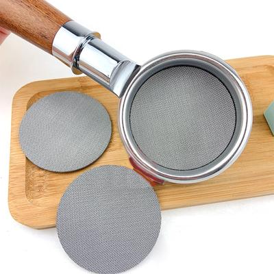 Kaffeefilterplatten, Ersatz-Rückspülfilter, Maschensieb für den Griff der Kaffeemaschine, Kaffee-Puck-Siebe in mehreren Größen