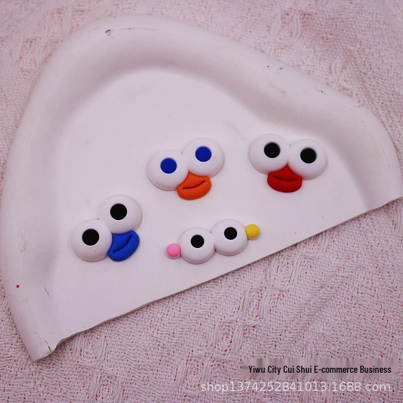 Multi-color PVC Sausage Mouth Patch: Cute & Versatile Accessory for Clothing, Hair Clips, Ties, and Jewelry