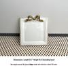3D Resin Bow Macaron Color Desktop Ornament and Photography Prop Tray