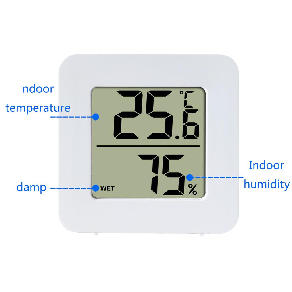 Digital Hygrometer Thermometer Electronic Temperature Humidity Meter Sensor Tool