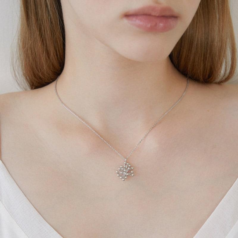 halden fruit tree pendant necklace (N042_silver)