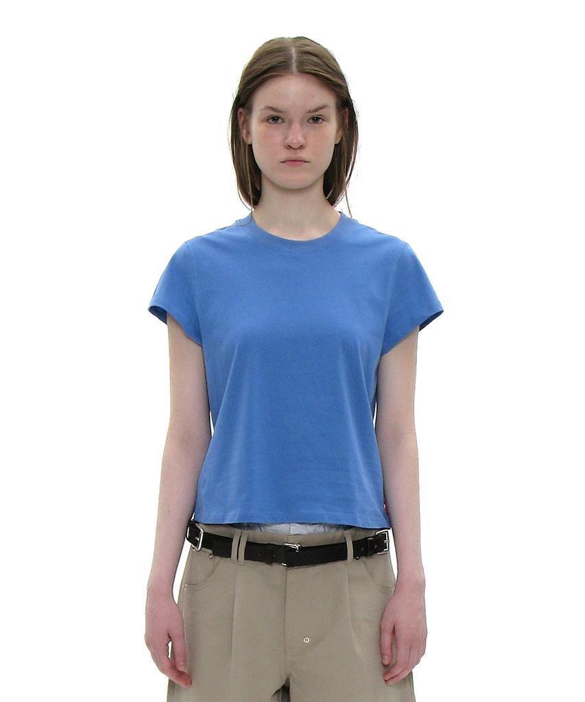 PARTIMENTO WOMEN Pwc Cotton Cap Sleeve Tee_6 Colors