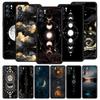 Planet and Starry Sky Art Phone Case For Oppo Reno8 Reno7 Reno6 Pro A54 5G Find X6 X5 A53 A52 A9 A15 A95 A17 A16 A57 A31 Cover