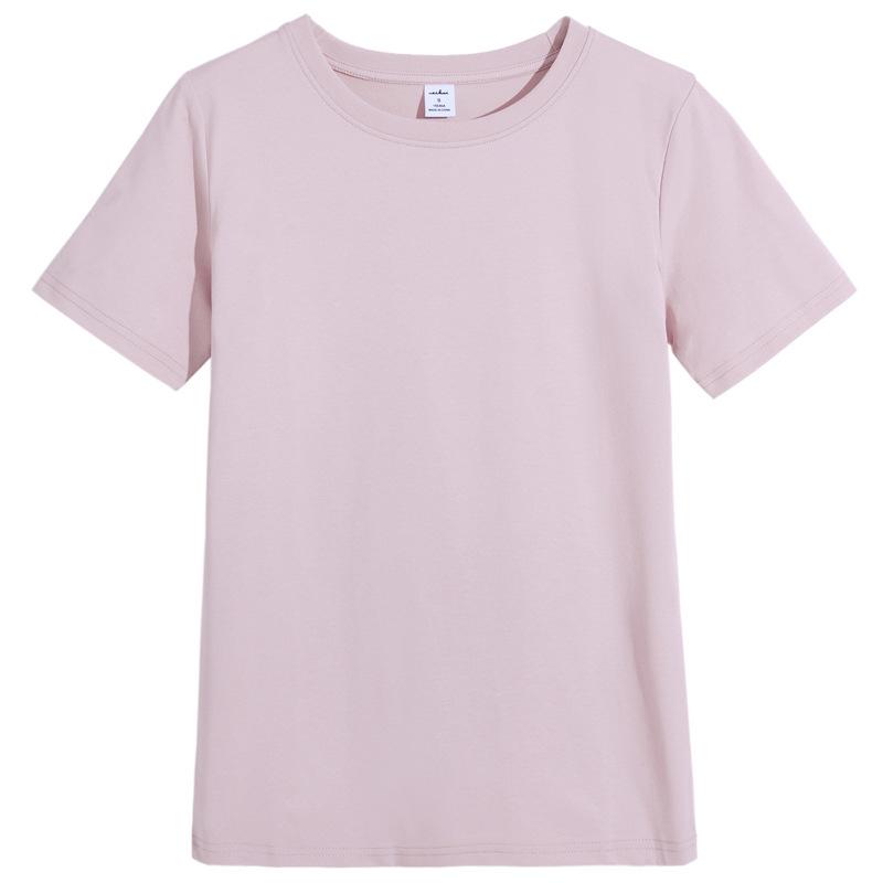 Summer Women's T-shirt Round Neck Short Sleeve Loose Top