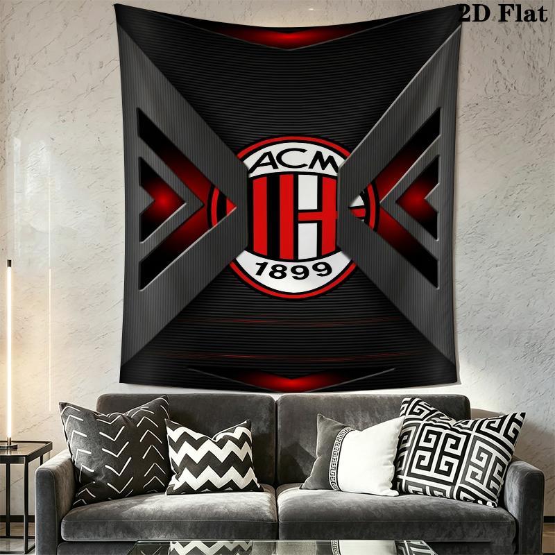 Llx0916Ac Milan Wall Tapestry Aesthetic Wall Hanging Printed Fabric Blanket Decorative Tapestries for Bedroom Living Room Home Decor